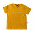 ASTON MARTIN Boys Yellow T-Shirt With Front Logo